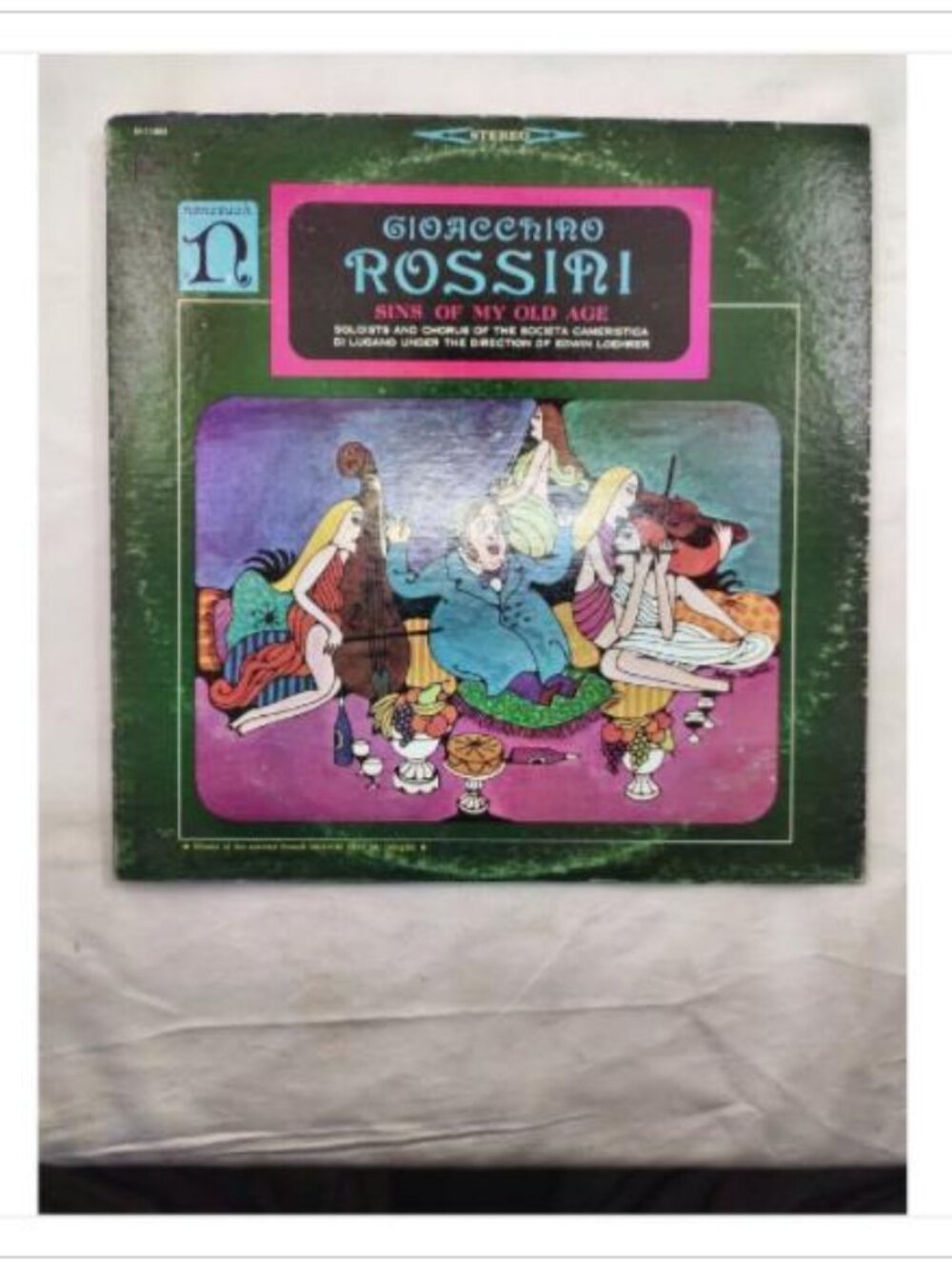 Gioacchino Rossini Sins Of My Old Age Vintage Vinyl LP Nonesuch Records H-71089